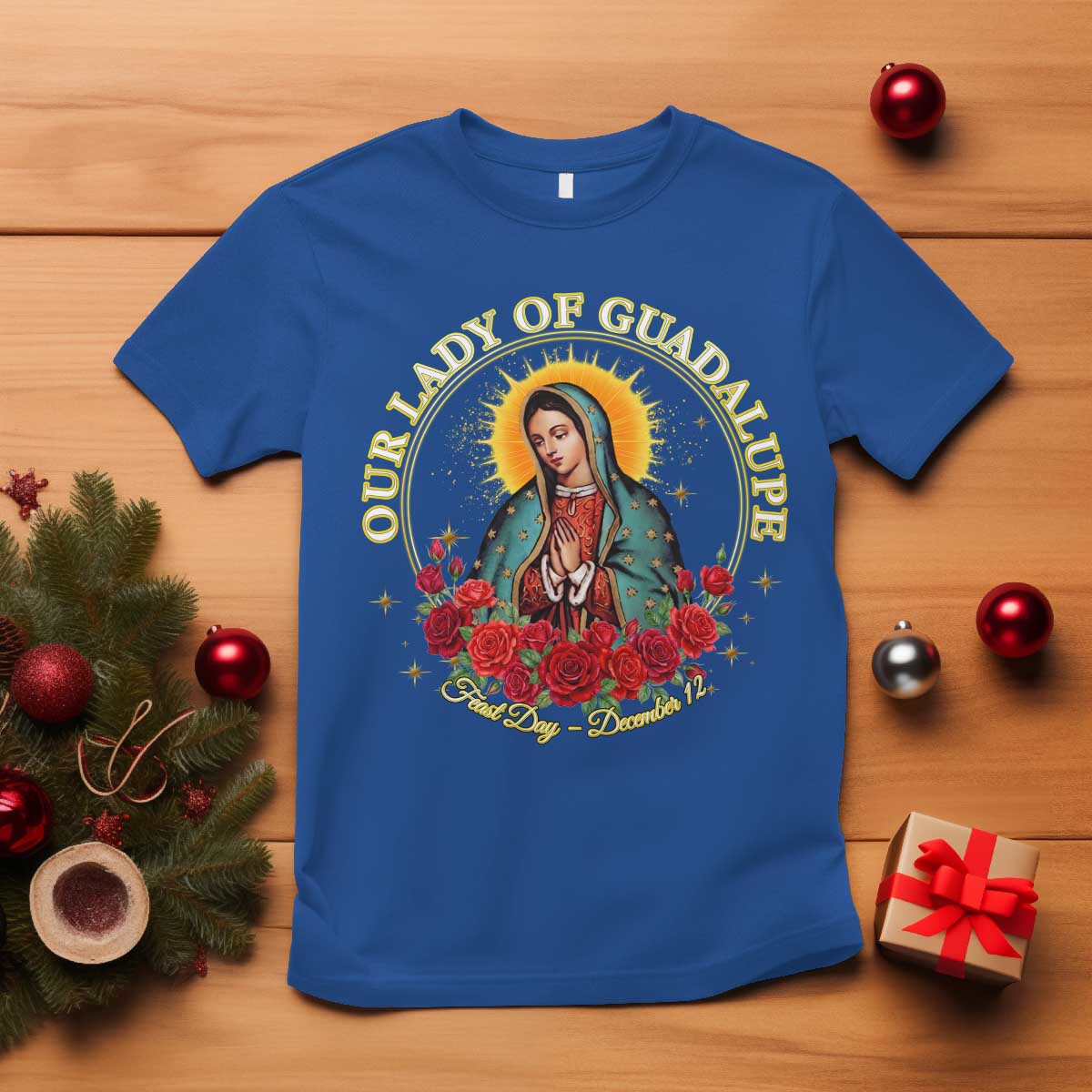 Virgen De Guadalupe Catholic T Shirt Our Lady Of Guadalupe - Wonder Print Shop