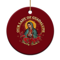 Virgen De Guadalupe Catholic Ceramic Ornament Our Lady Of Guadalupe - Wonder Print Shop
