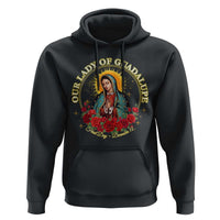 Virgen De Guadalupe Catholic Hoodie Our Lady Of Guadalupe - Wonder Print Shop
