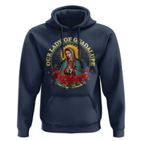 Virgen De Guadalupe Catholic Hoodie Our Lady Of Guadalupe - Wonder Print Shop