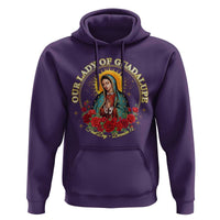 Virgen De Guadalupe Catholic Hoodie Our Lady Of Guadalupe - Wonder Print Shop