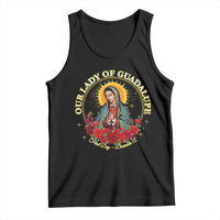 Virgen De Guadalupe Catholic Tank Top Our Lady Of Guadalupe - Wonder Print Shop