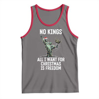 No Kings Tank Top All I Want For Christmas Is Freedom - Wonder Print Shop