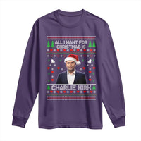 Charlie Kirk Christmas Long Sleeve Shirt Freedom Memorial Patriotic Christian Xmas - Wonder Print Shop