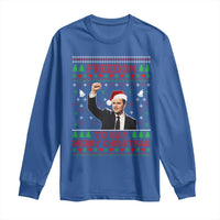 Charlie Kirk Christmas Long Sleeve Shirt Freedom To Say Merry Christmas - Wonder Print Shop