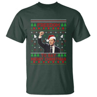 Charlie Kirk Christmas T Shirt Freedom To Say Merry Christmas - Wonder Print Shop