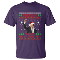 Charlie Kirk Christmas T Shirt Freedom To Say Merry Christmas - Wonder Print Shop