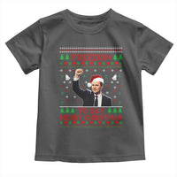 Charlie Kirk Christmas Toddler T Shirt Freedom To Say Merry Christmas - Wonder Print Shop