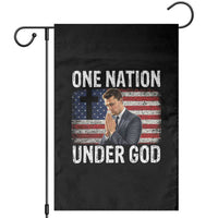 Charlie Kirk Christian Garden Flag One Nation Under God Patriotic Faith - Wonder Print Shop