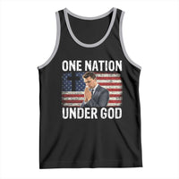 Charlie Kirk Christian Tank Top One Nation Under God Patriotic Faith - Wonder Print Shop