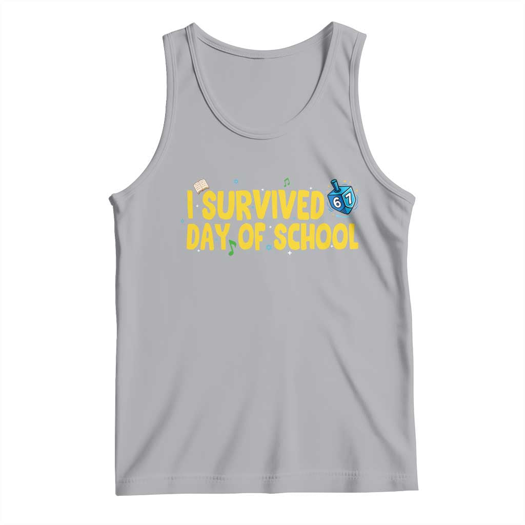 67 Six Seven Meme Tank Top Funny Hanukkah School Days - Wonder Print Shop