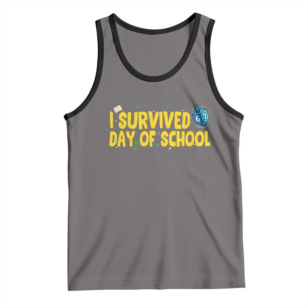 67 Six Seven Meme Tank Top Funny Hanukkah School Days - Wonder Print Shop