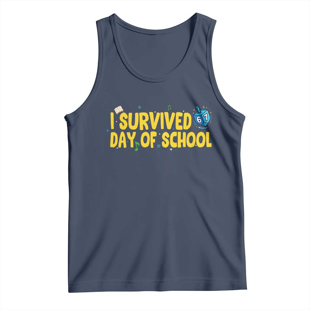 67 Six Seven Meme Tank Top Funny Hanukkah School Days - Wonder Print Shop