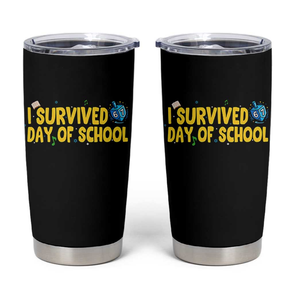 67 Six Seven Meme Tumbler Cup Funny Hanukkah School Days - Wonder Print Shop
