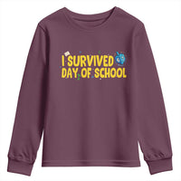 67 Six Seven Meme Youth Sweatshirt Funny Hanukkah School Days - Wonder Print Shop