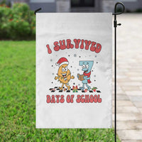 67 Six Seven Christmas Meme Garden Flag I Survived Days Of School - Wonder Print Shop