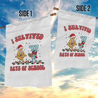 67 Six Seven Christmas Meme Garden Flag I Survived Days Of School - Wonder Print Shop