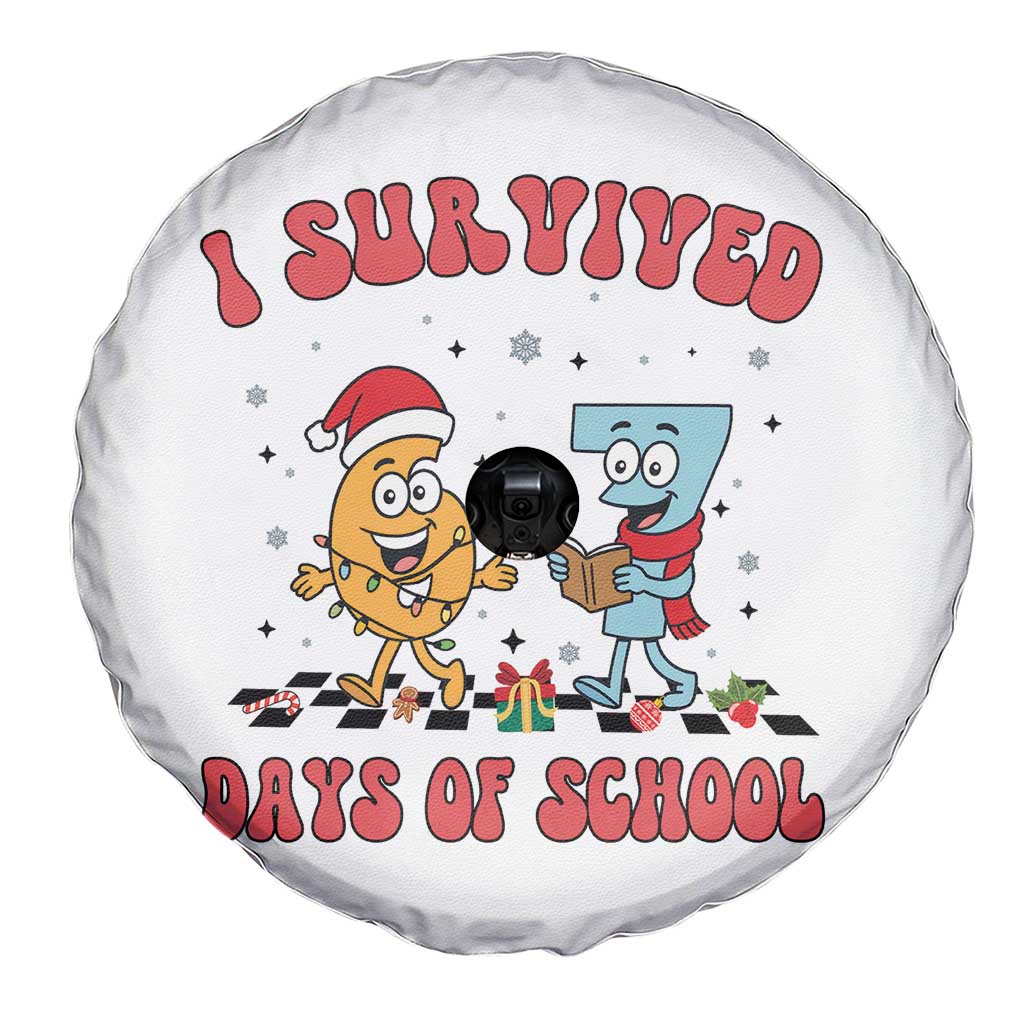 67 Six Seven Christmas Meme Spare Tire Cover I Survived Days Of School - Wonder Print Shop