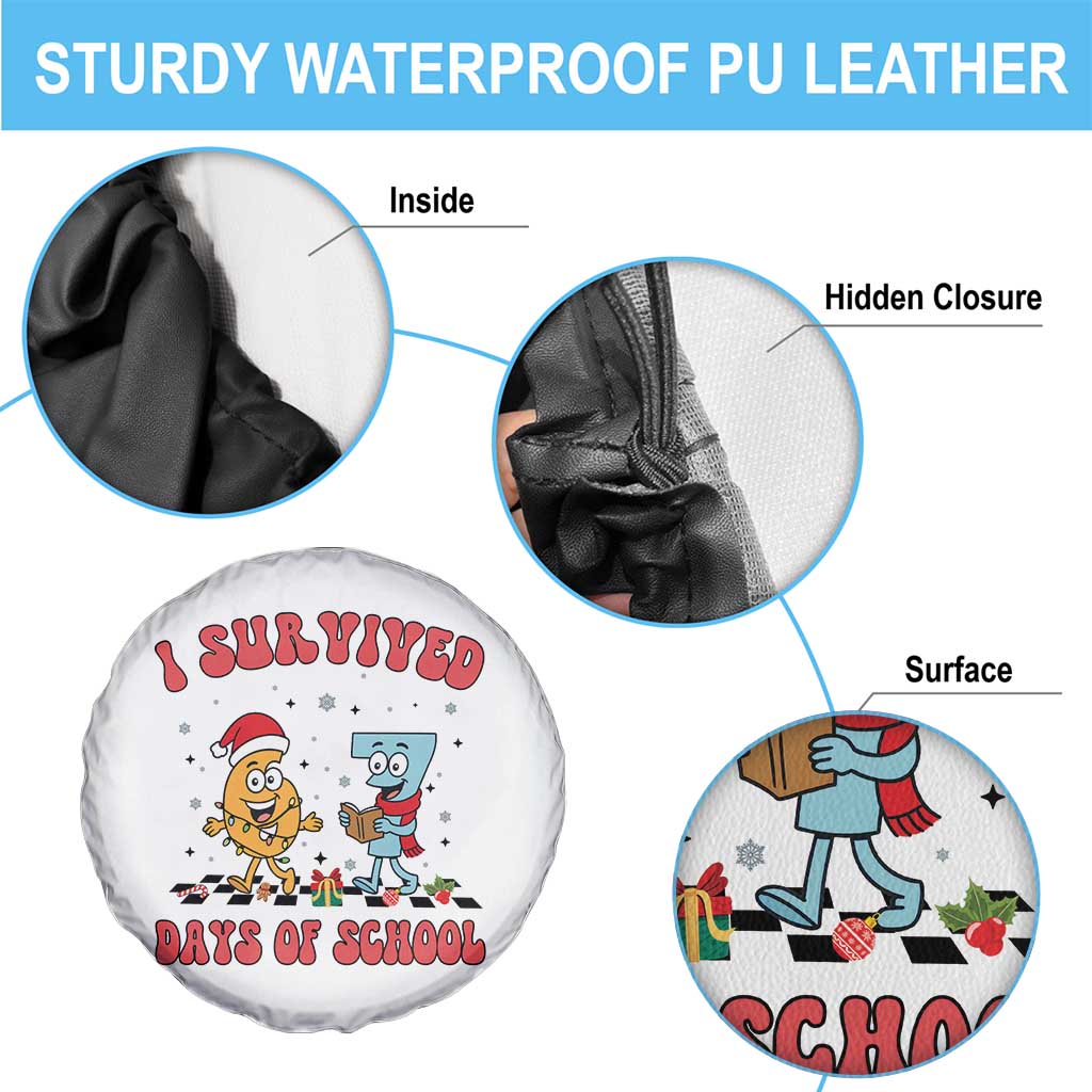 67 Six Seven Christmas Meme Spare Tire Cover I Survived Days Of School - Wonder Print Shop