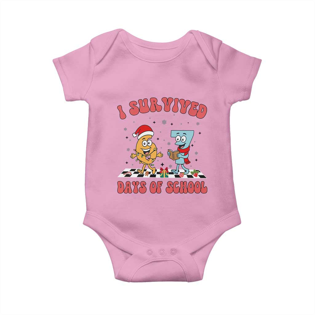 67 Six Seven Christmas Meme Baby Onesie I Survived Days Of School - Wonder Print Shop