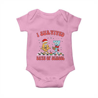 67 Six Seven Christmas Meme Baby Onesie I Survived Days Of School - Wonder Print Shop