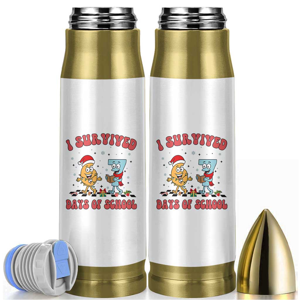 67 Six Seven Christmas Meme Bullet Tumbler I Survived Days Of School - Wonder Print Shop