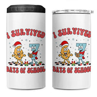 67 Six Seven Christmas Meme 4 in 1 Can Cooler Tumbler I Survived Days Of School - Wonder Print Shop