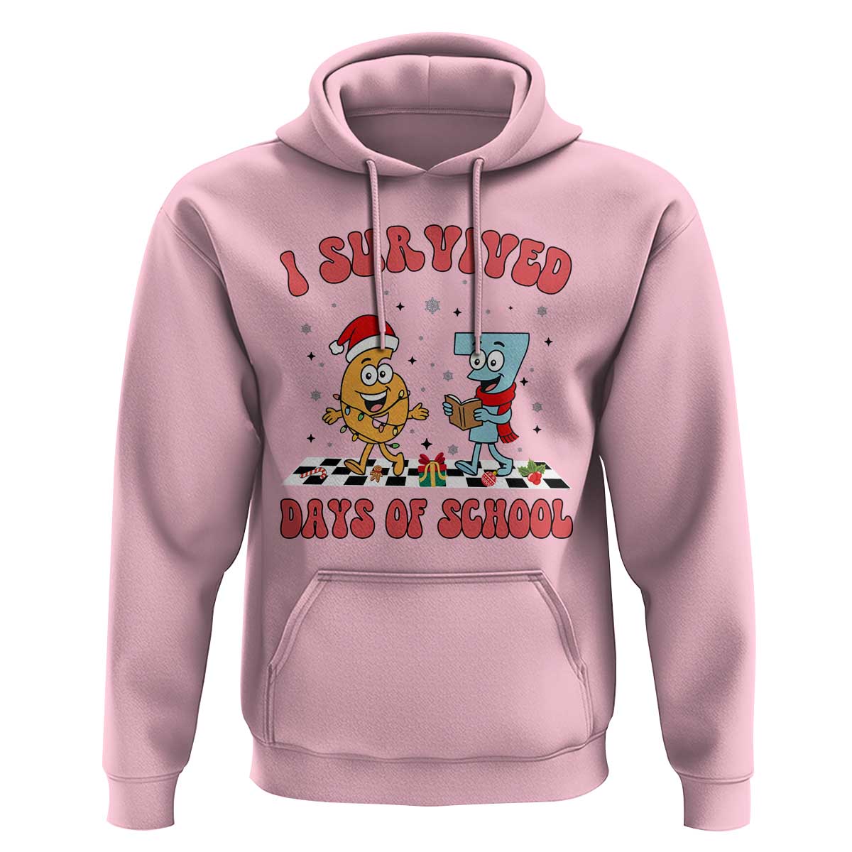 67 Six Seven Christmas Meme Hoodie I Survived Days Of School - Wonder Print Shop