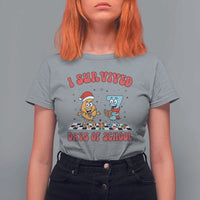 67 Six Seven Christmas Meme T Shirt For Women I Survived Days Of School - Wonder Print Shop
