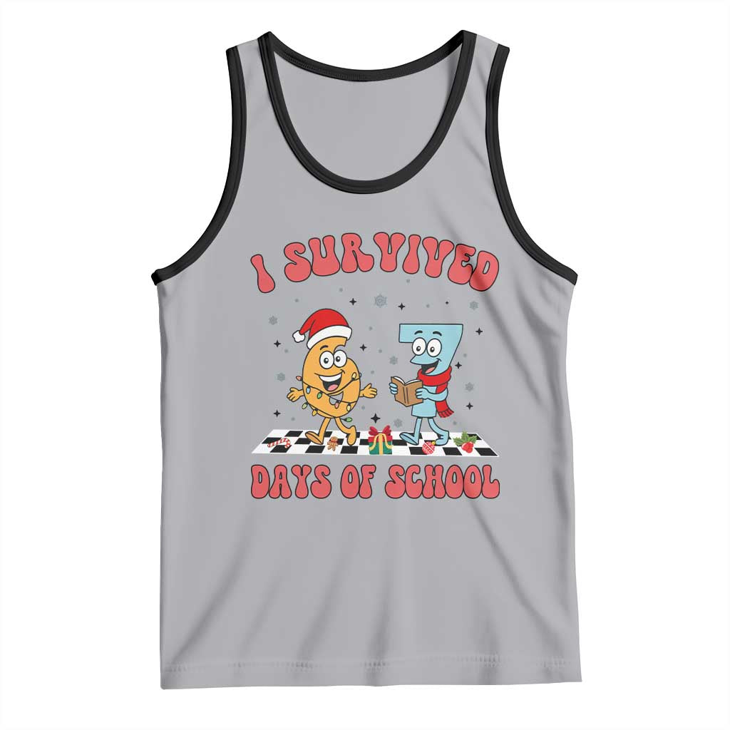 67 Six Seven Christmas Meme Tank Top I Survived Days Of School - Wonder Print Shop