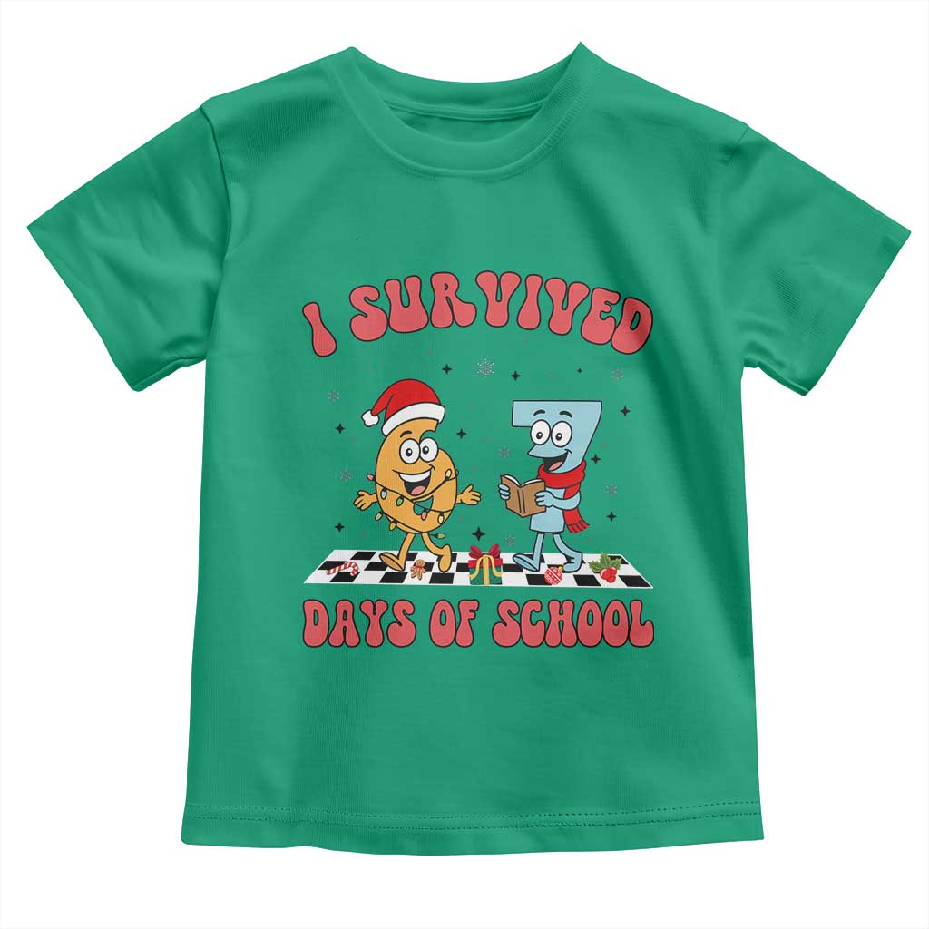 67 Six Seven Christmas Meme Toddler T Shirt I Survived Days Of School - Wonder Print Shop
