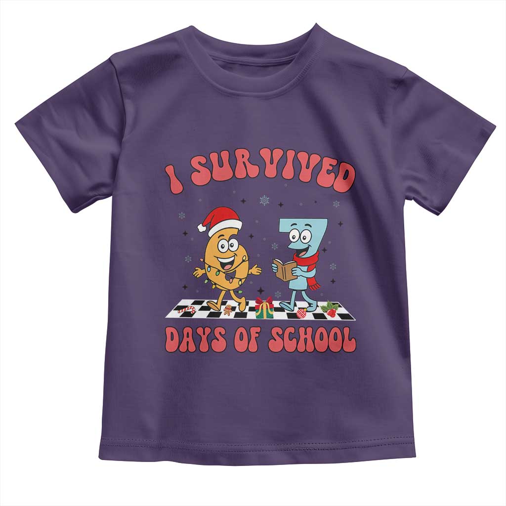67 Six Seven Christmas Meme Toddler T Shirt I Survived Days Of School - Wonder Print Shop