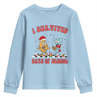 67 Six Seven Christmas Meme Youth Sweatshirt I Survived Days Of School - Wonder Print Shop