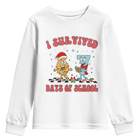 67 Six Seven Christmas Meme Youth Sweatshirt I Survived Days Of School - Wonder Print Shop