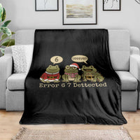 67 Six Seven Christmas Meme Throw Blanket Funny Frog Christmas Xmas - Wonder Print Shop