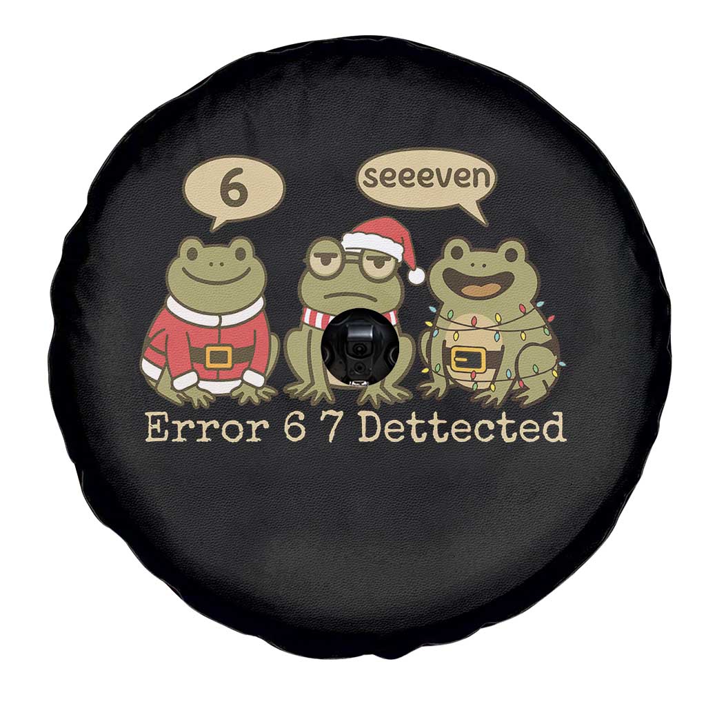 67 Six Seven Christmas Meme Spare Tire Cover Funny Frog Christmas Xmas - Wonder Print Shop