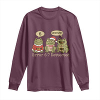 67 Six Seven Christmas Meme Long Sleeve Shirt Funny Frog Christmas Xmas - Wonder Print Shop