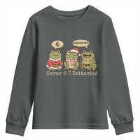 67 Six Seven Christmas Meme Youth Sweatshirt Funny Frog Christmas Xmas - Wonder Print Shop