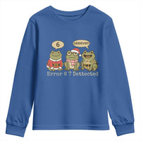 67 Six Seven Christmas Meme Youth Sweatshirt Funny Frog Christmas Xmas - Wonder Print Shop