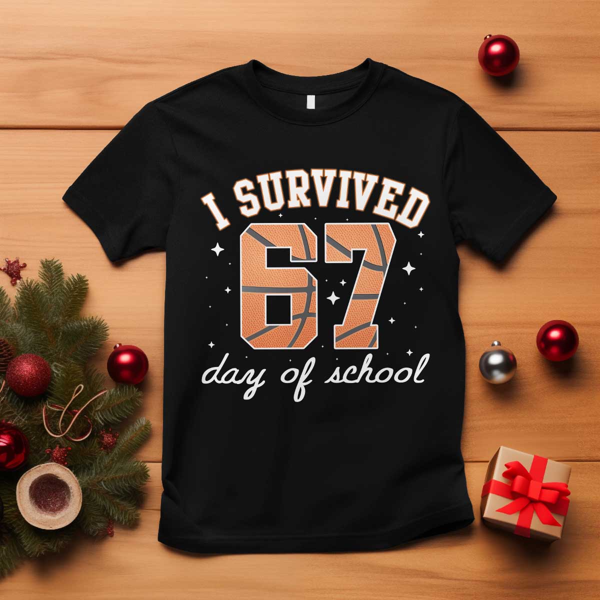 67 Six Seven Meme T Shirt I Survived Days Of School - Wonder Print Shop