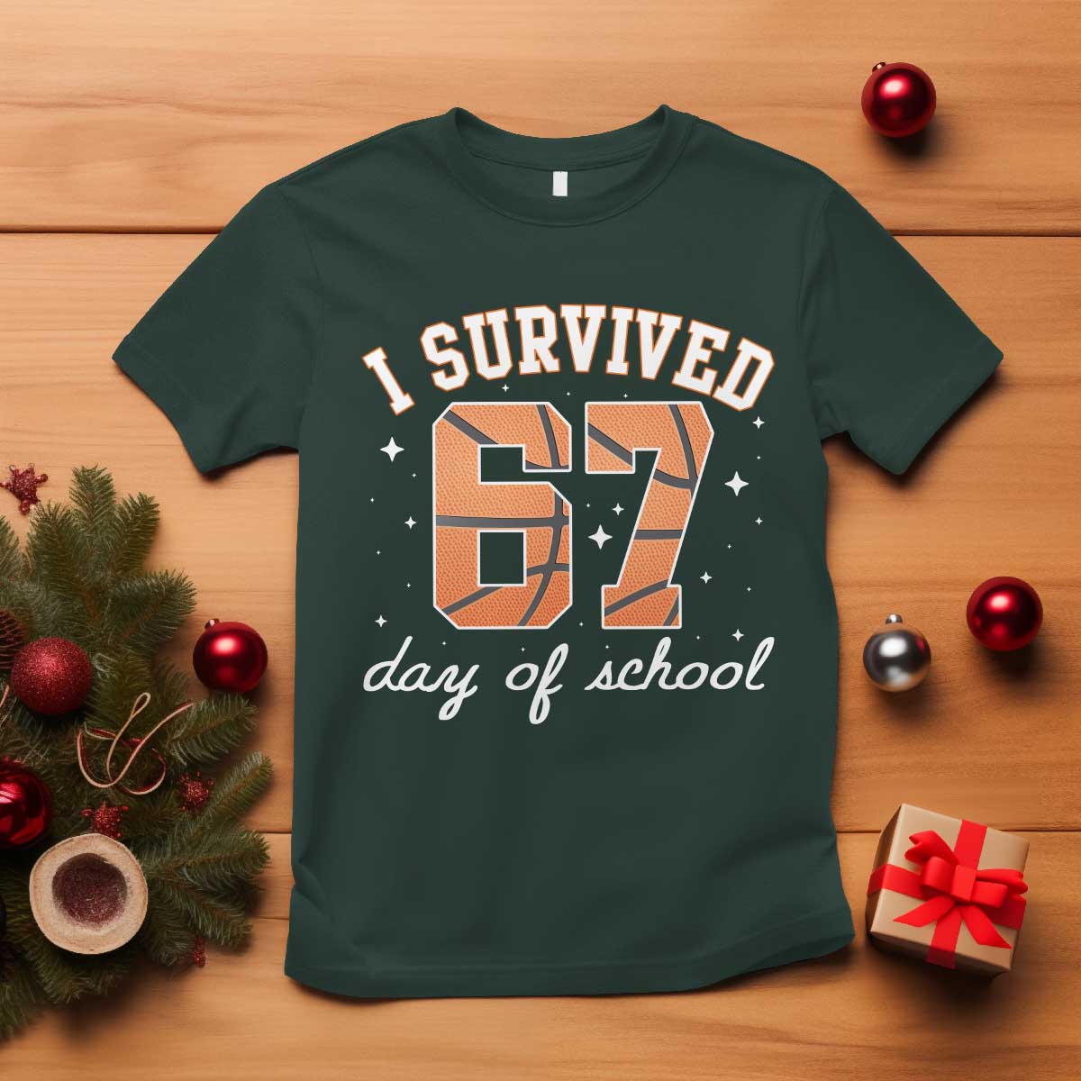 67 Six Seven Meme T Shirt I Survived Days Of School - Wonder Print Shop