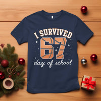 67 Six Seven Meme T Shirt I Survived Days Of School - Wonder Print Shop