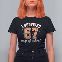 67 Six Seven Meme T Shirt For Women I Survived Days Of School - Wonder Print Shop
