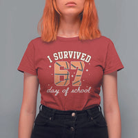 67 Six Seven Meme T Shirt For Women I Survived Days Of School - Wonder Print Shop