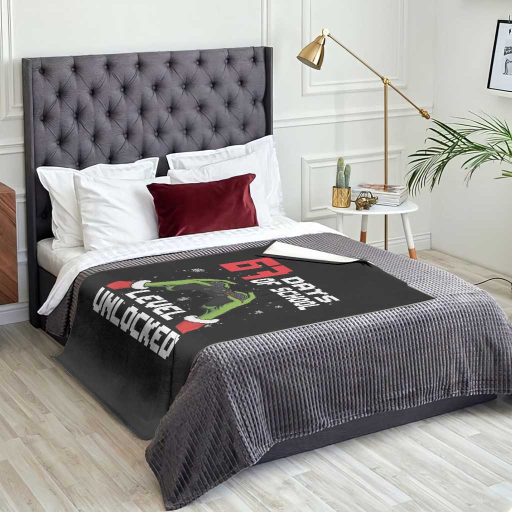 67 Six Seven Christmas Meme Throw Blanket Funny Elf Hand Video Game Xmas - Wonder Print Shop