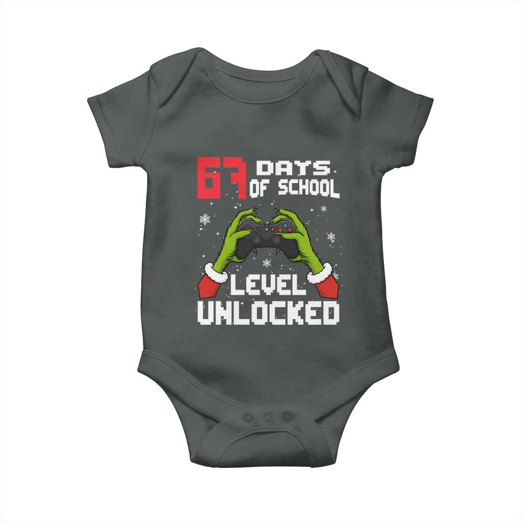 67 Six Seven Christmas Meme Baby Onesie Funny Elf Hand Video Game Xmas - Wonder Print Shop