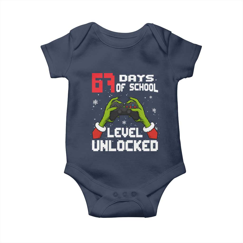 67 Six Seven Christmas Meme Baby Onesie Funny Elf Hand Video Game Xmas - Wonder Print Shop