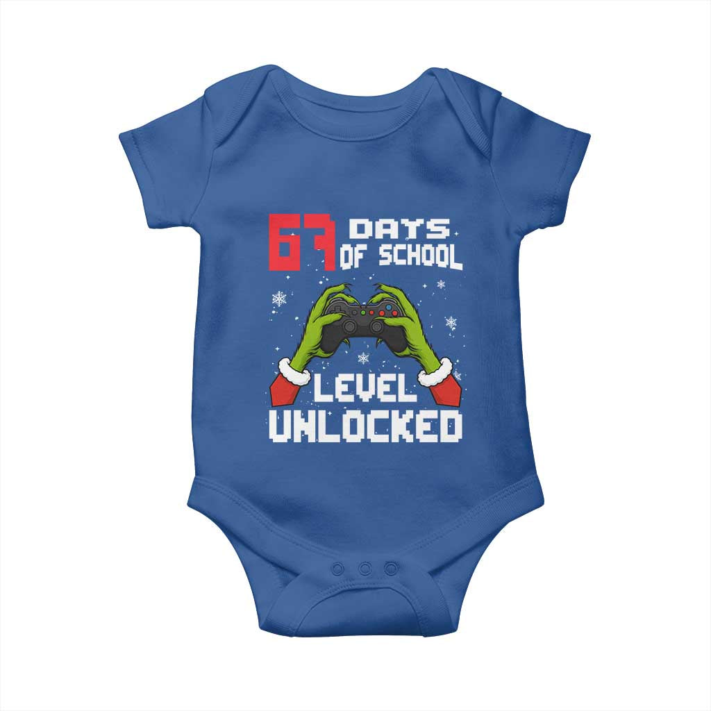 67 Six Seven Christmas Meme Baby Onesie Funny Elf Hand Video Game Xmas - Wonder Print Shop