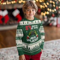 67 Six Seven Xmas Meme Ugly Christmas Sweater Funny Elf Hand Video Game Xmas - Wonder Print Shop