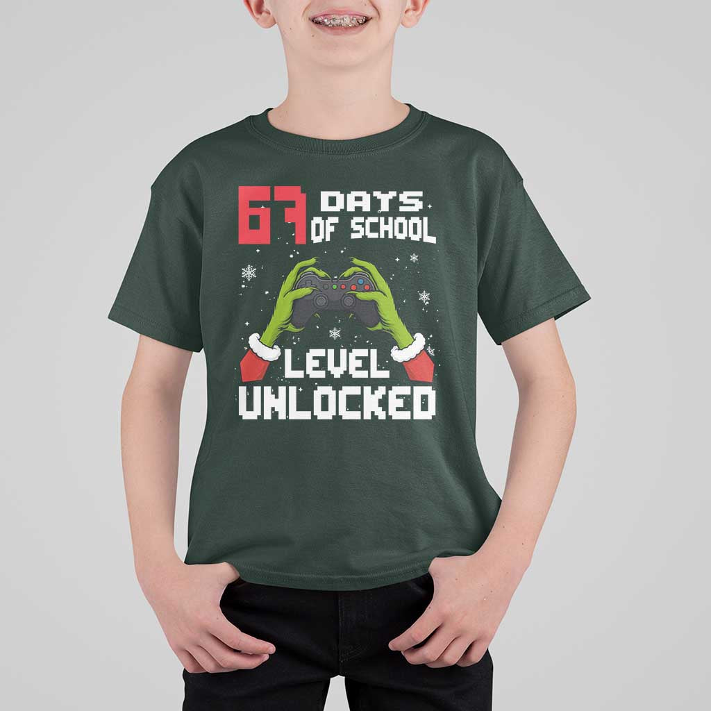67 Six Seven Christmas Meme T Shirt For Kid Funny Elf Hand Video Game Xmas - Wonder Print Shop